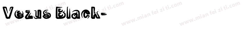 Vezus Black字体转换